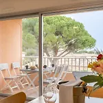 Lejlighed Hello Cote D'azur - Spacious With Balcony Close To The Sea, Pool, Tennis Court, Air Conditioned